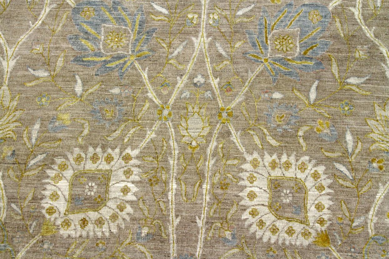Afghanistan Tabriz Area Rugs Circa 1990 - 69296 In Excellent Condition For Sale In Dallas, TX