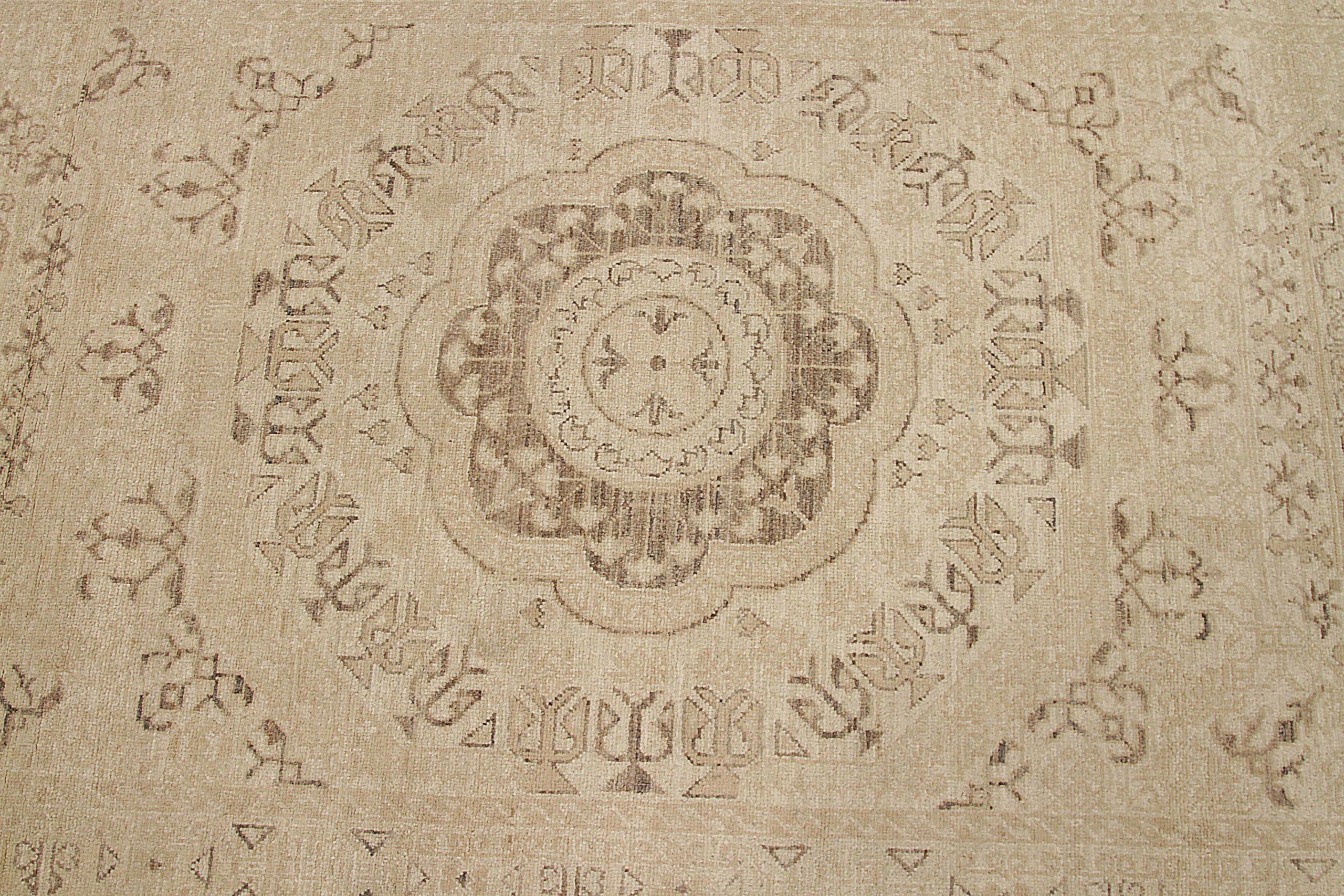 Tappeti dell'Afghanistan Tabriz Circa 1990 - Disegno in lana e avorio - 92448 In condizioni ottime in vendita a Dallas, TX