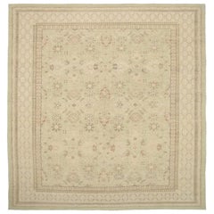 Tappeti Afghanistan Tabriz - Lana Marrone Avorio - 92074