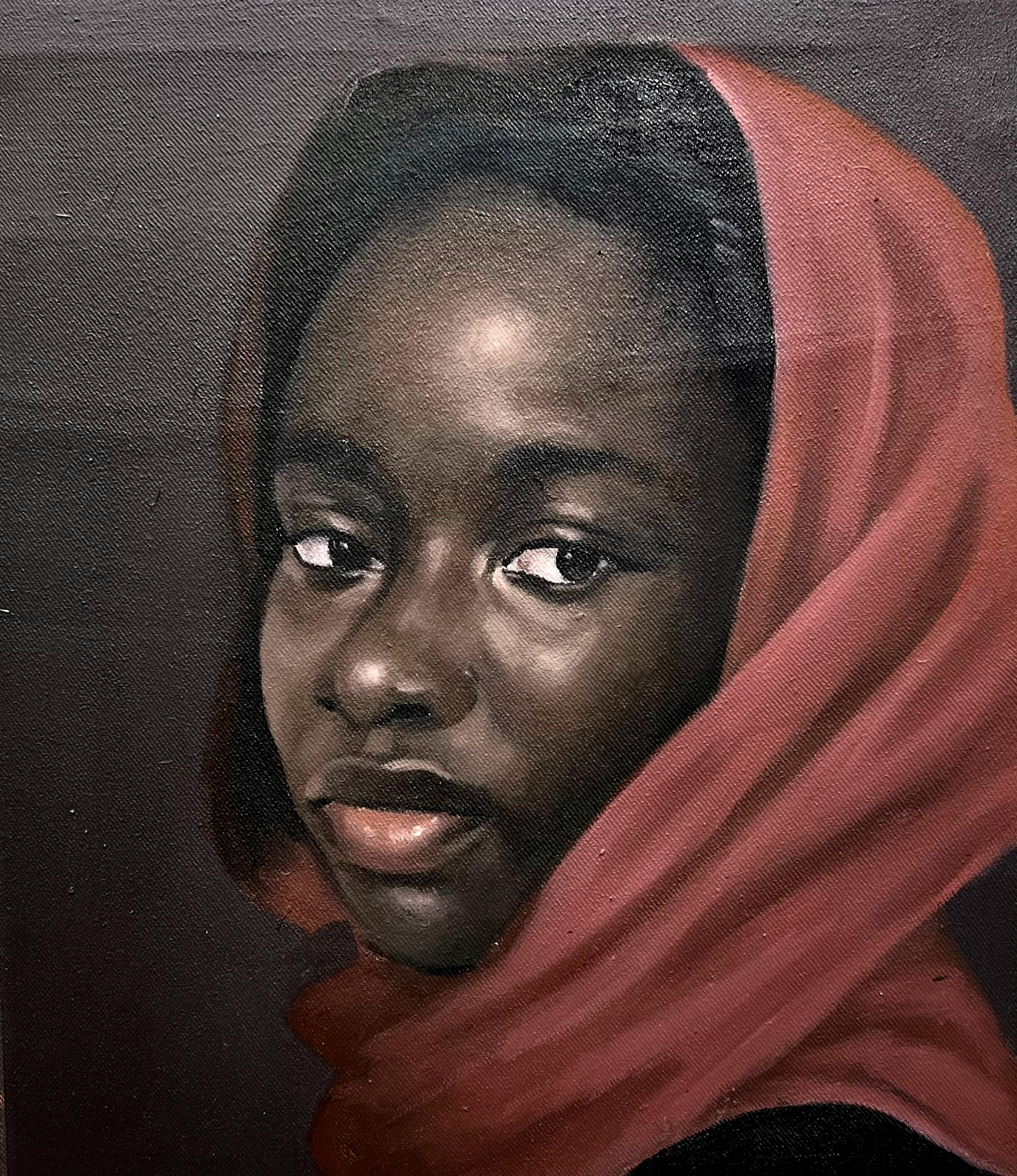 Quiet Strength 2 - 21st Century, Contemporary, Portrait, Oil, Modern, Fashion