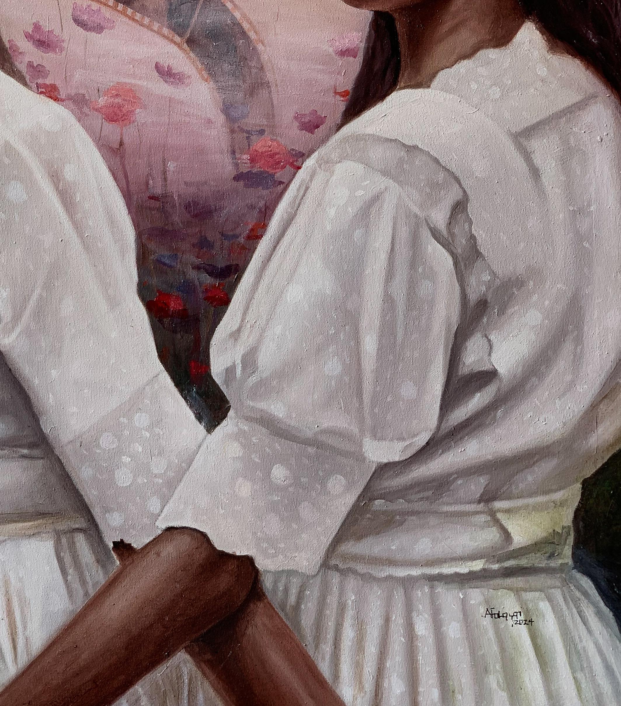 Versandverfahren
Kostenloser Versand weltweit
Versand in einem gut geschützten Rohr aus Nigeria
Dieses Werk ist ein Unikat, kein Druck oder eine andere Art von Kopie.
Begleitet von einem Echtheitszertifikat (ausgestellt von der Galerie)

Unfurling