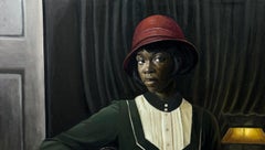 Waiting Room - 21st Century, Contemporary, Figurative Portrait, Women, Fashion