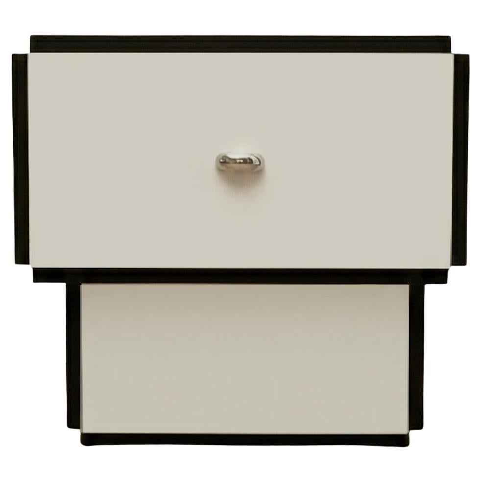 A_Forma Night Stand - Contemporary Bedside table with Drawer