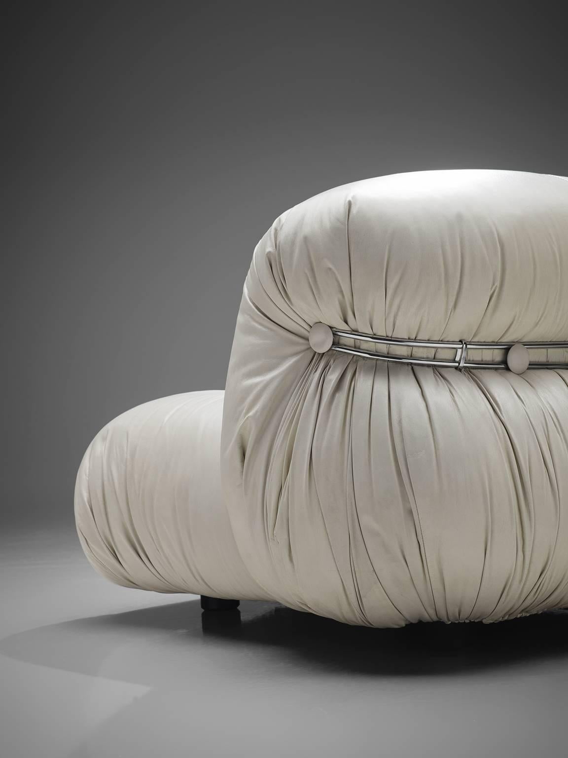 Post-Modern Afra & Tobia Scarpa 'Soriana' Lounge Chair