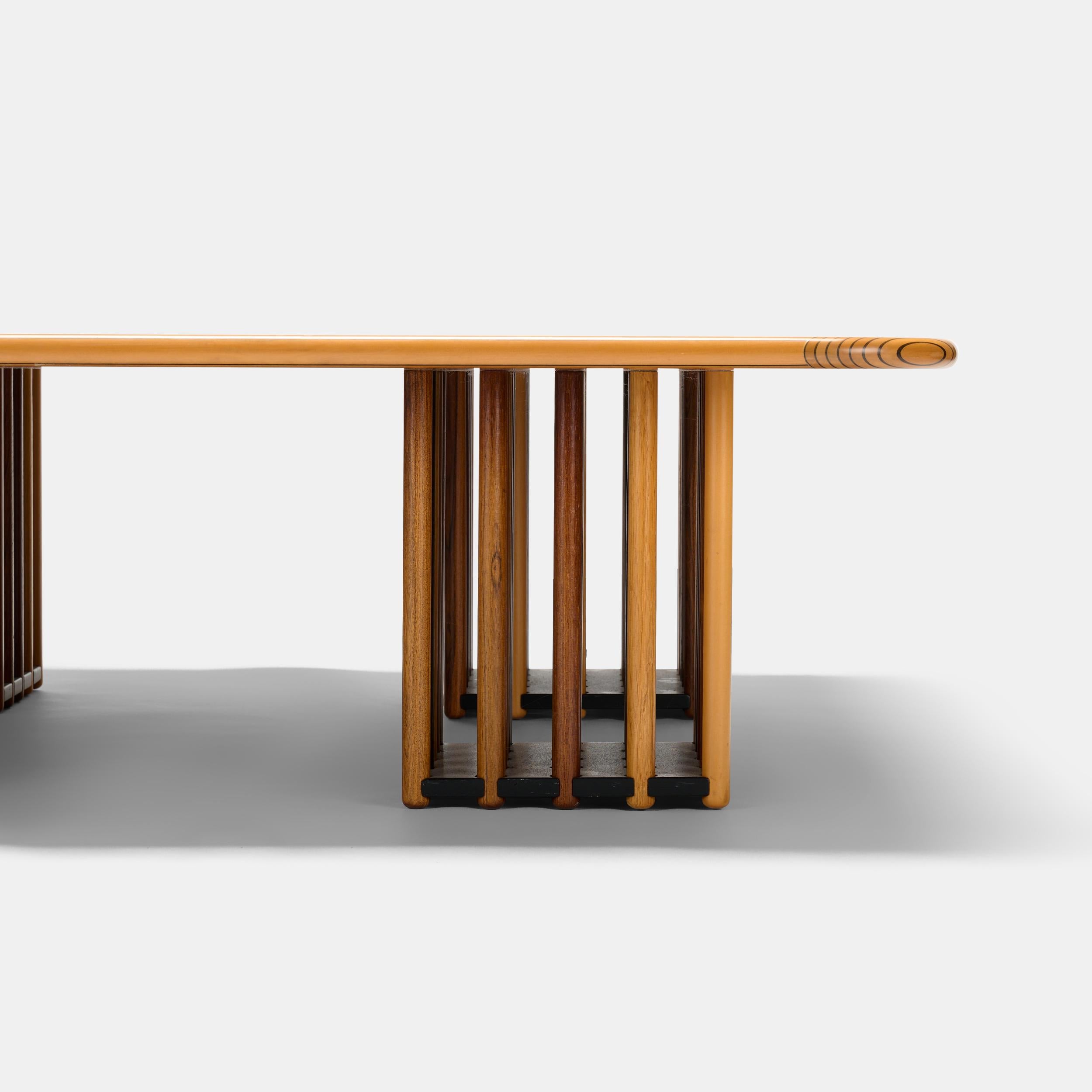 italien Afra & Tobia Scarpa Table basse Artona pour Maxalto Italie 1975 en vente