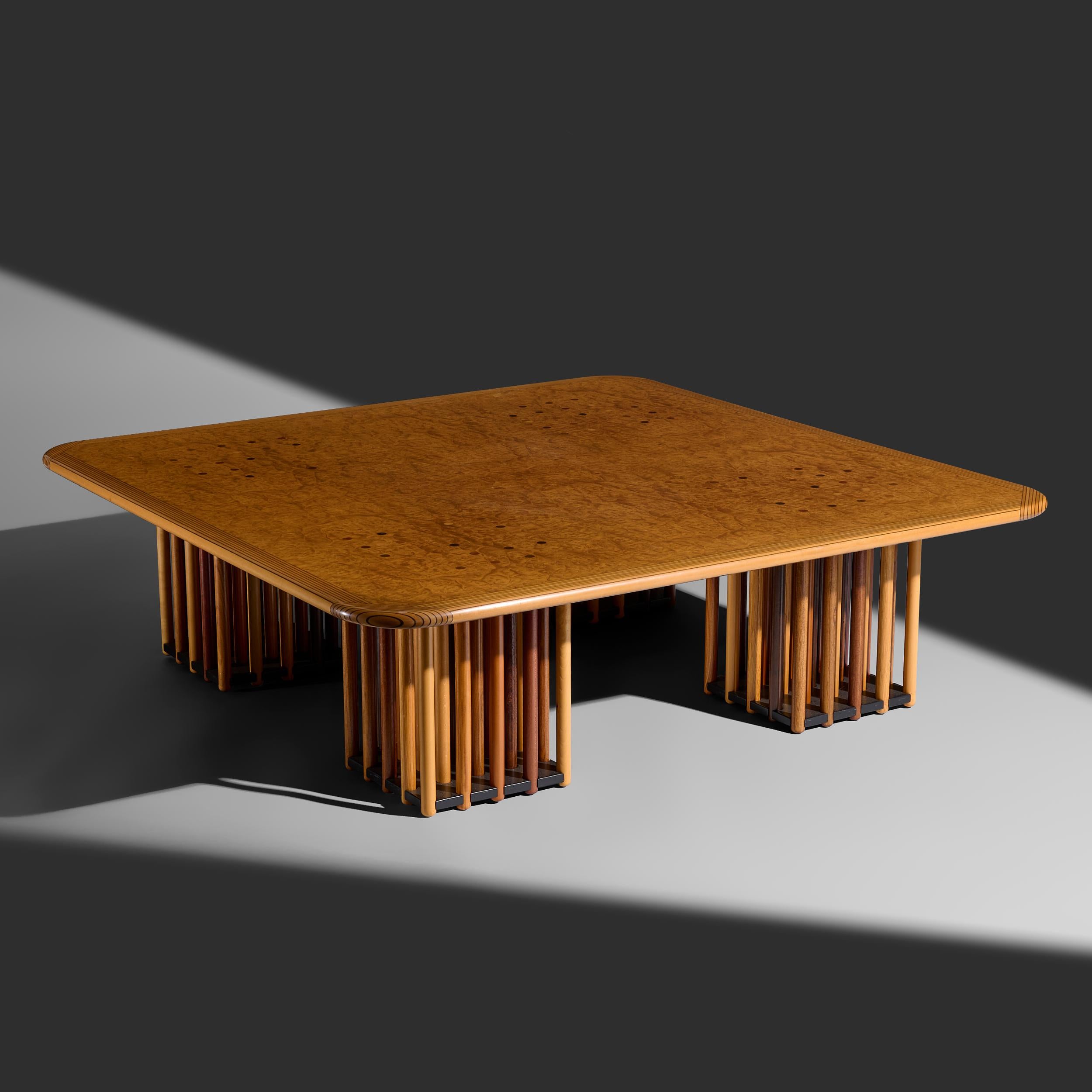 Afra & Tobia Scarpa Table basse Artona pour Maxalto Italie 1975 Excellent état - En vente à Skokie, IL
