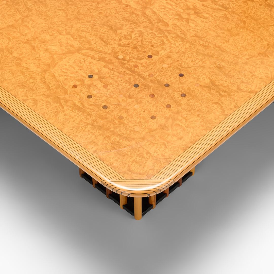 Bois Afra & Tobia Scarpa Table basse Artona pour Maxalto Italie 1975 en vente
