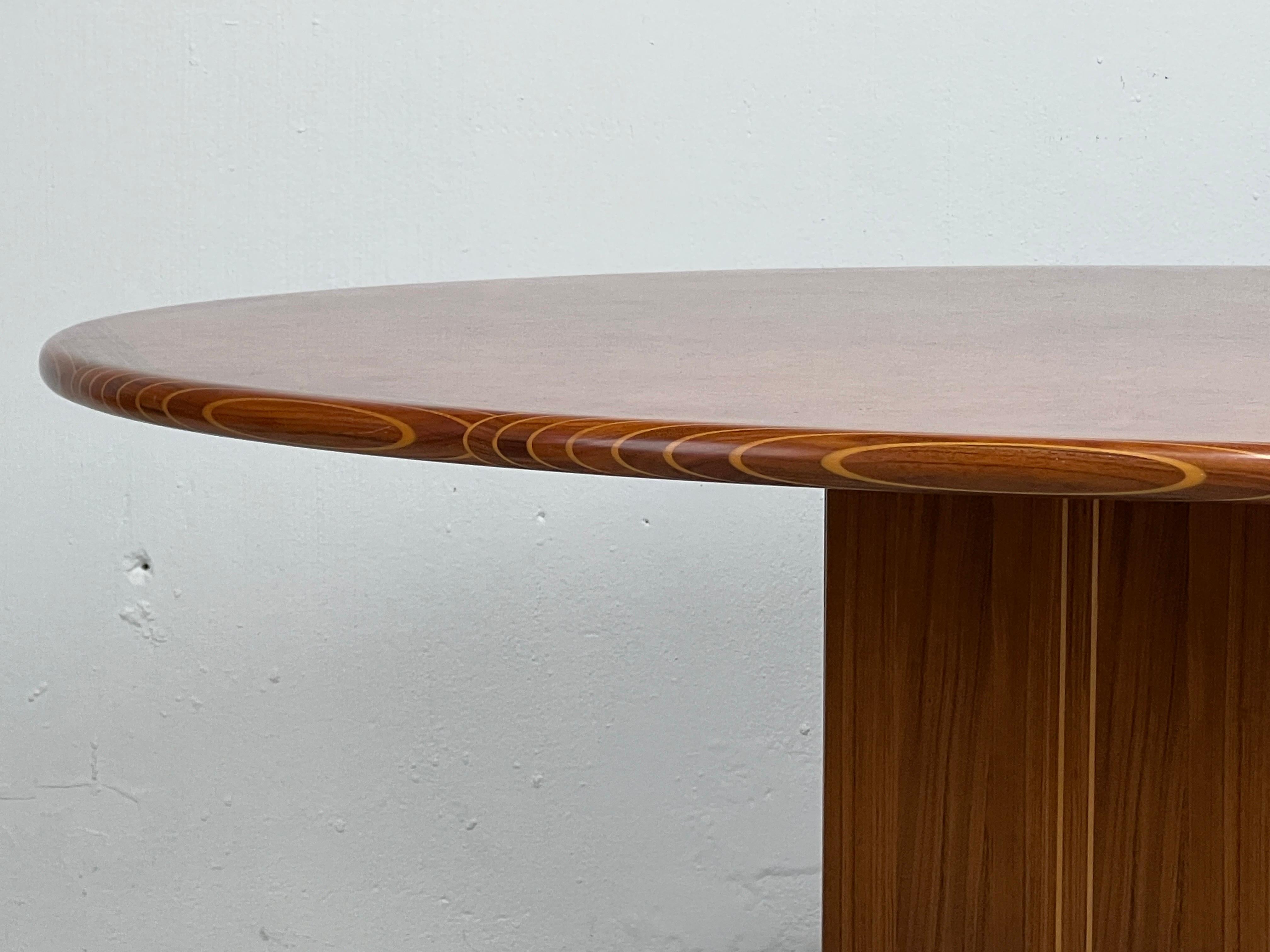 Rosewood Afra and Tobia Scarpa 'Artona' Dining Table for Maxalto For Sale