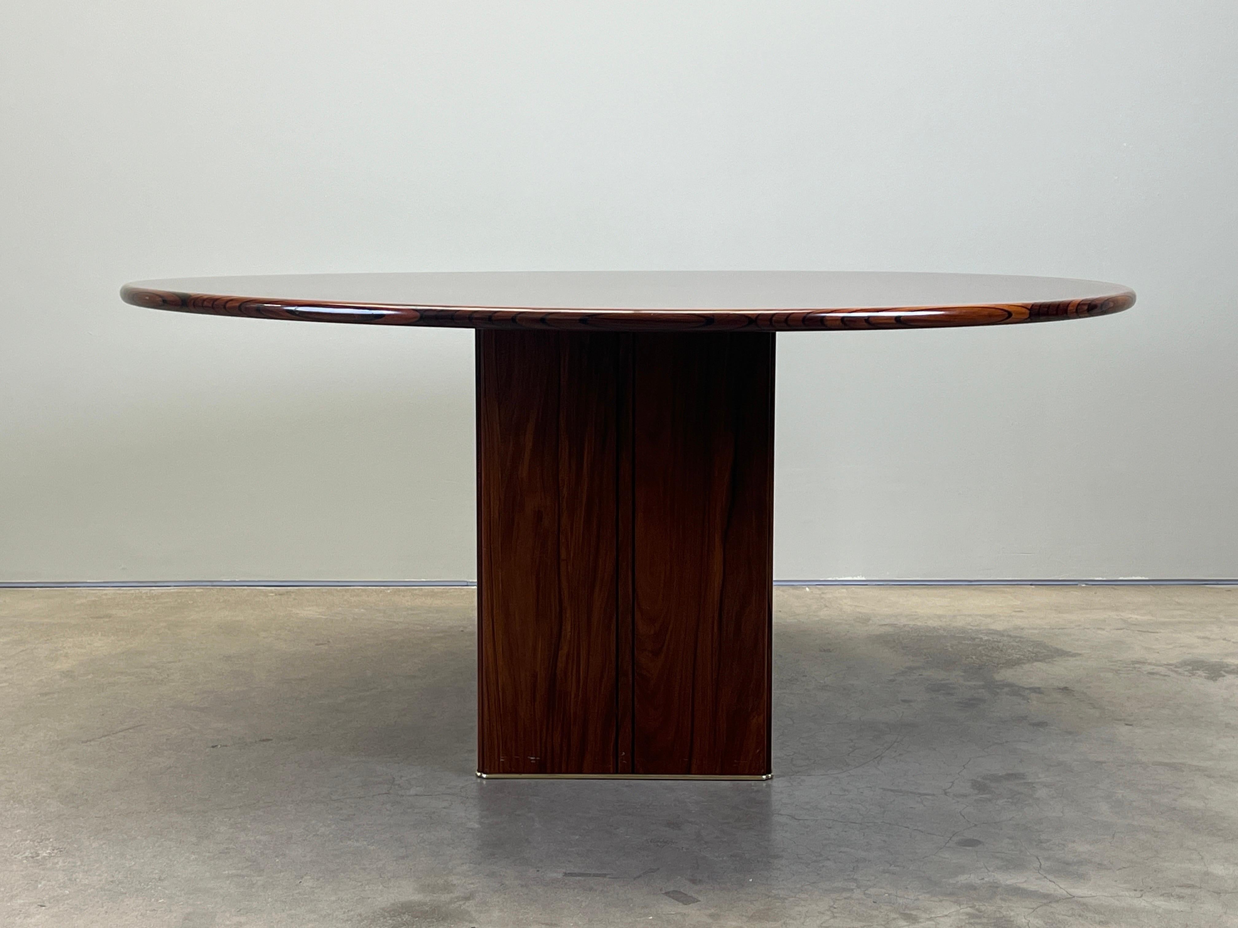 Burl Afra and Tobia Scarpa 'Artona' Dining Table for Maxalto