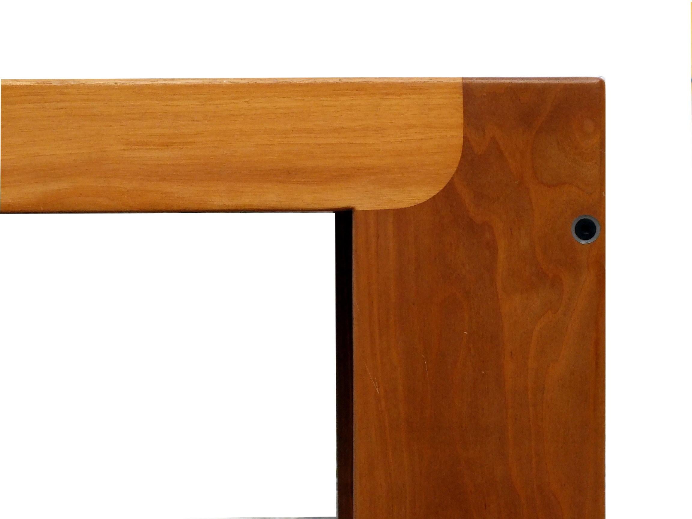 Niedriger Tisch, Afra und Tobia Scarpa entworfen im Jahr 1965 für Cassina, Italien, Modell 771 (Holz) im Angebot