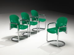 Afra and Tobia Scarpa for B&B Italia 'Dialogo Dessau' Dining Chairs