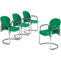 Afra and Tobia Scarpa for B&B Italia 'Dialogo Dessau' Dining Chairs