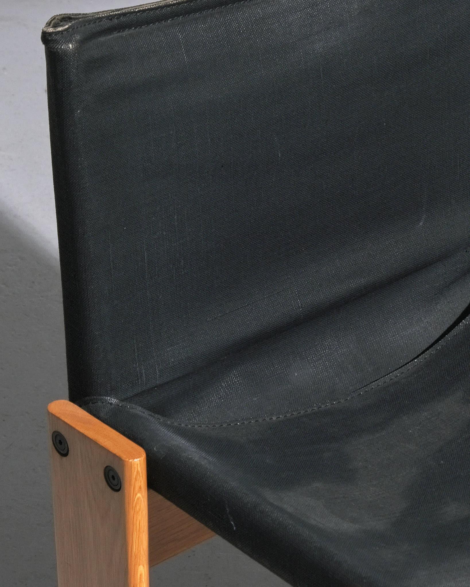Mid-Century Modern Afra & Tobia Scarpa pour Molenti Ensemble de quatre chaises 