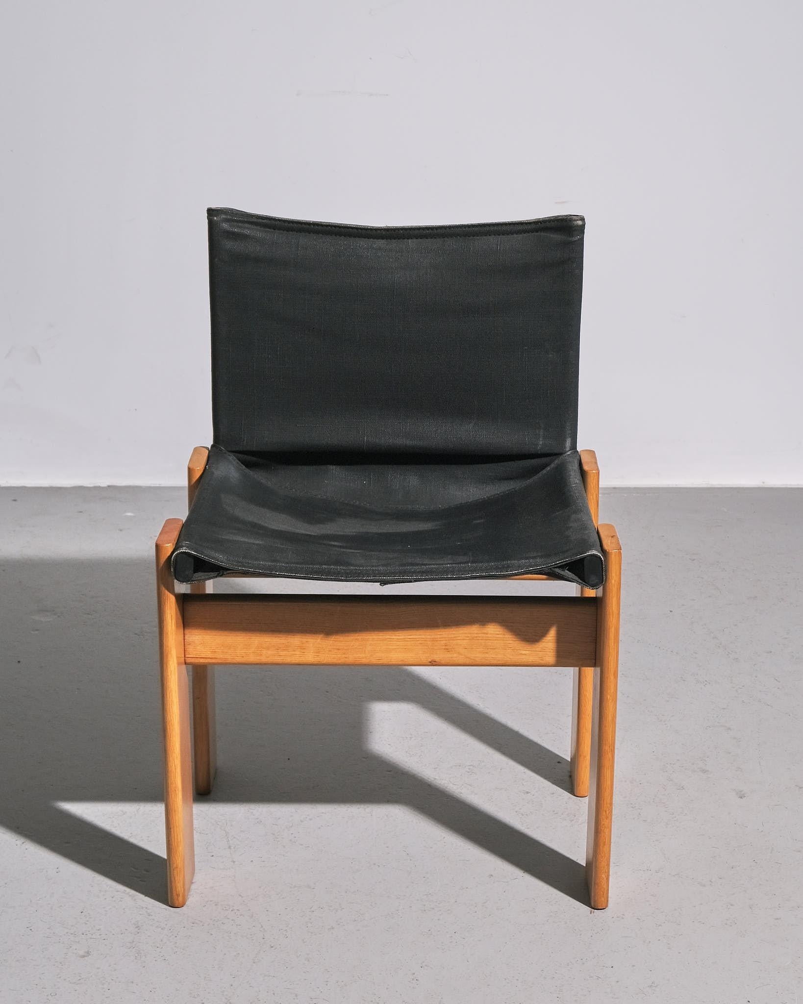 Afra & Tobia Scarpa pour Molenti Ensemble de quatre chaises 