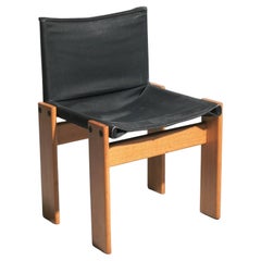 Afra and Tobia Scarpa for Molenti Set of Four Fabric 'Monk' chairs