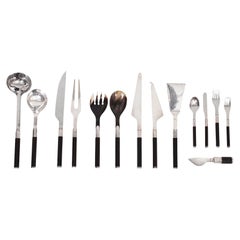 Afra and Tobia Scarpa for San Lorenzo Studio Silver Flatware