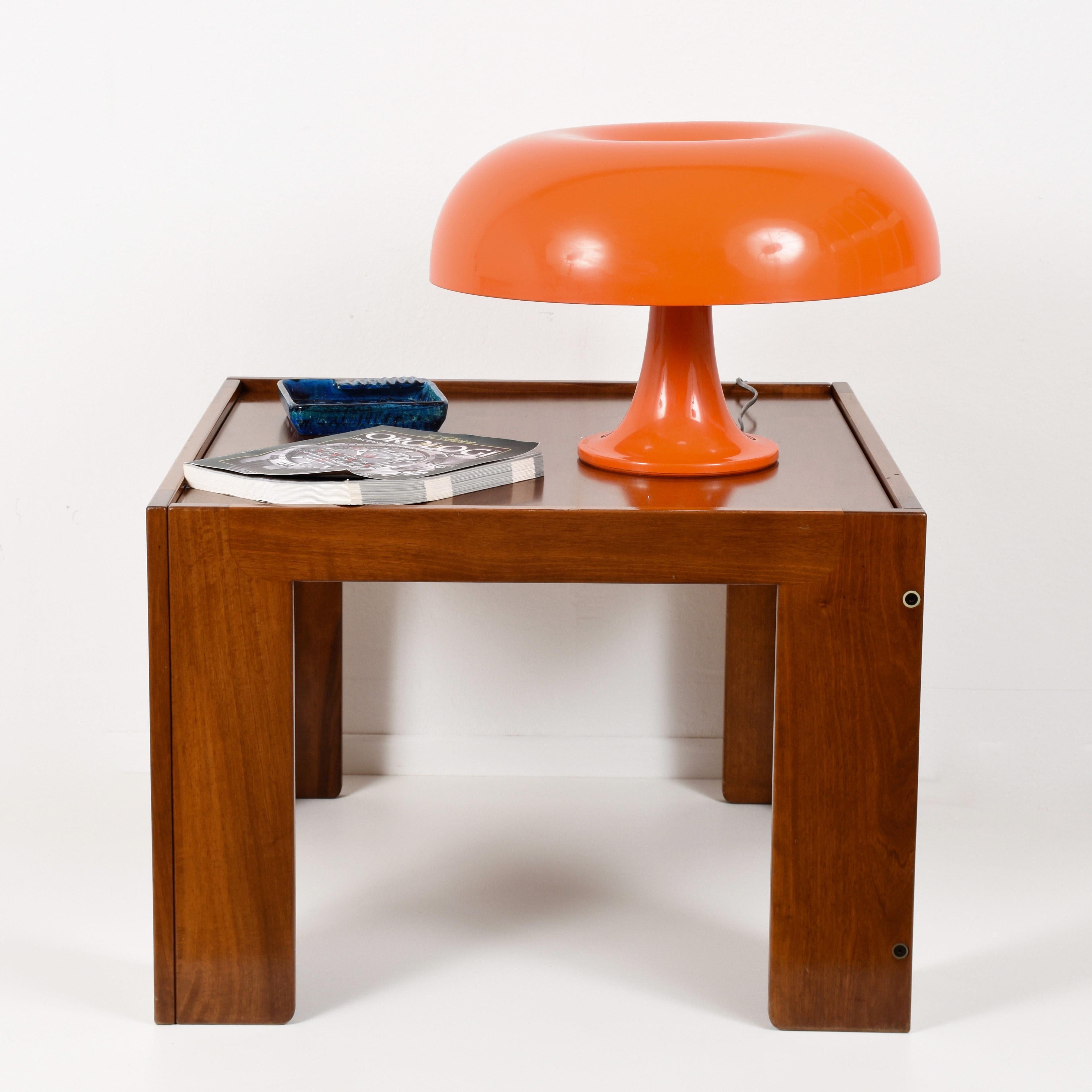 Afra and Tobia Scarpa Midcentury Squared Italian Coffee Table for Cassina, 1960s 6