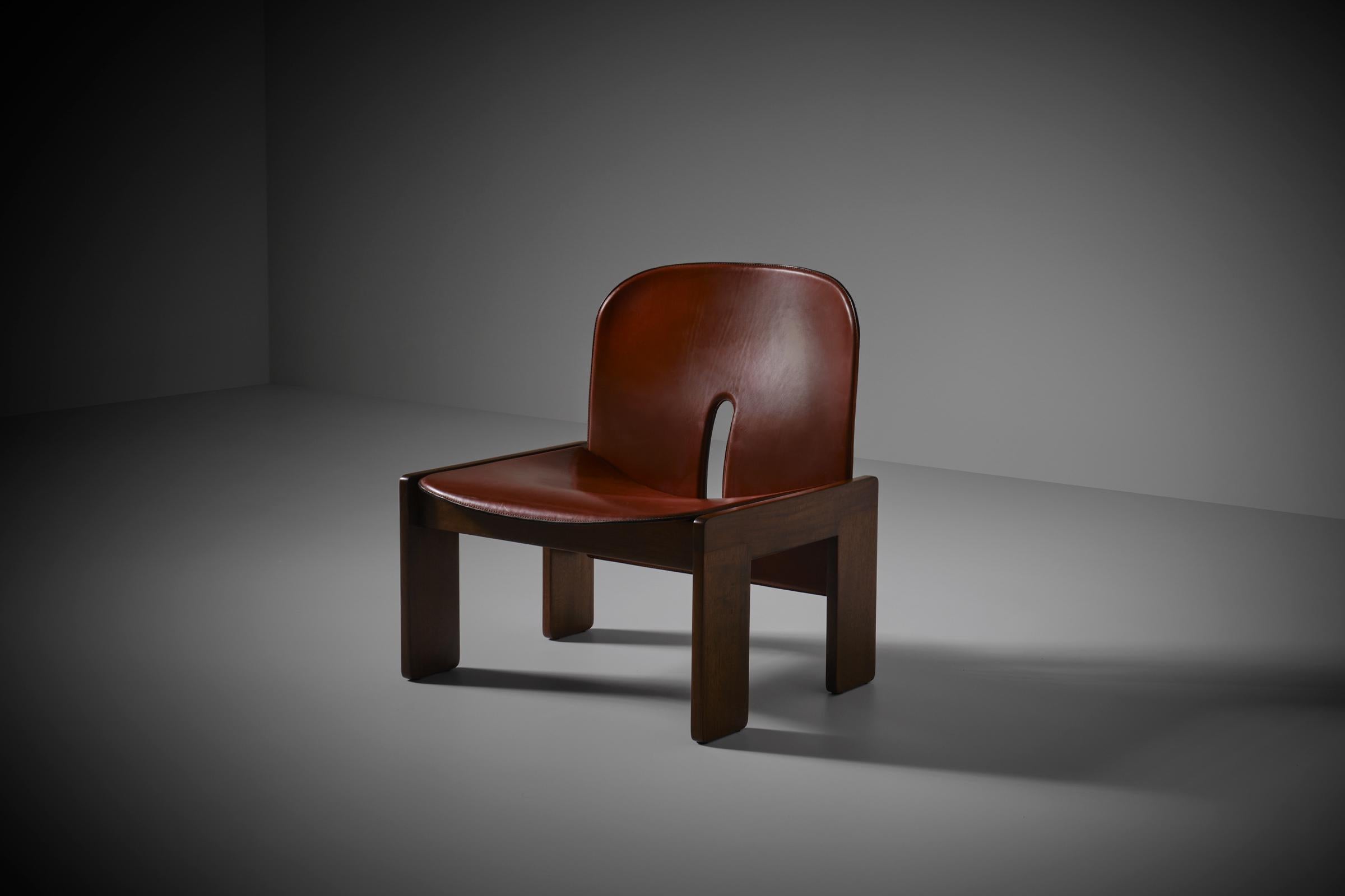 Mid-Century Modern Afra and Tobia Scarpa Mod. ‘925’ Easy Chair for Cassina, Italy, 1966