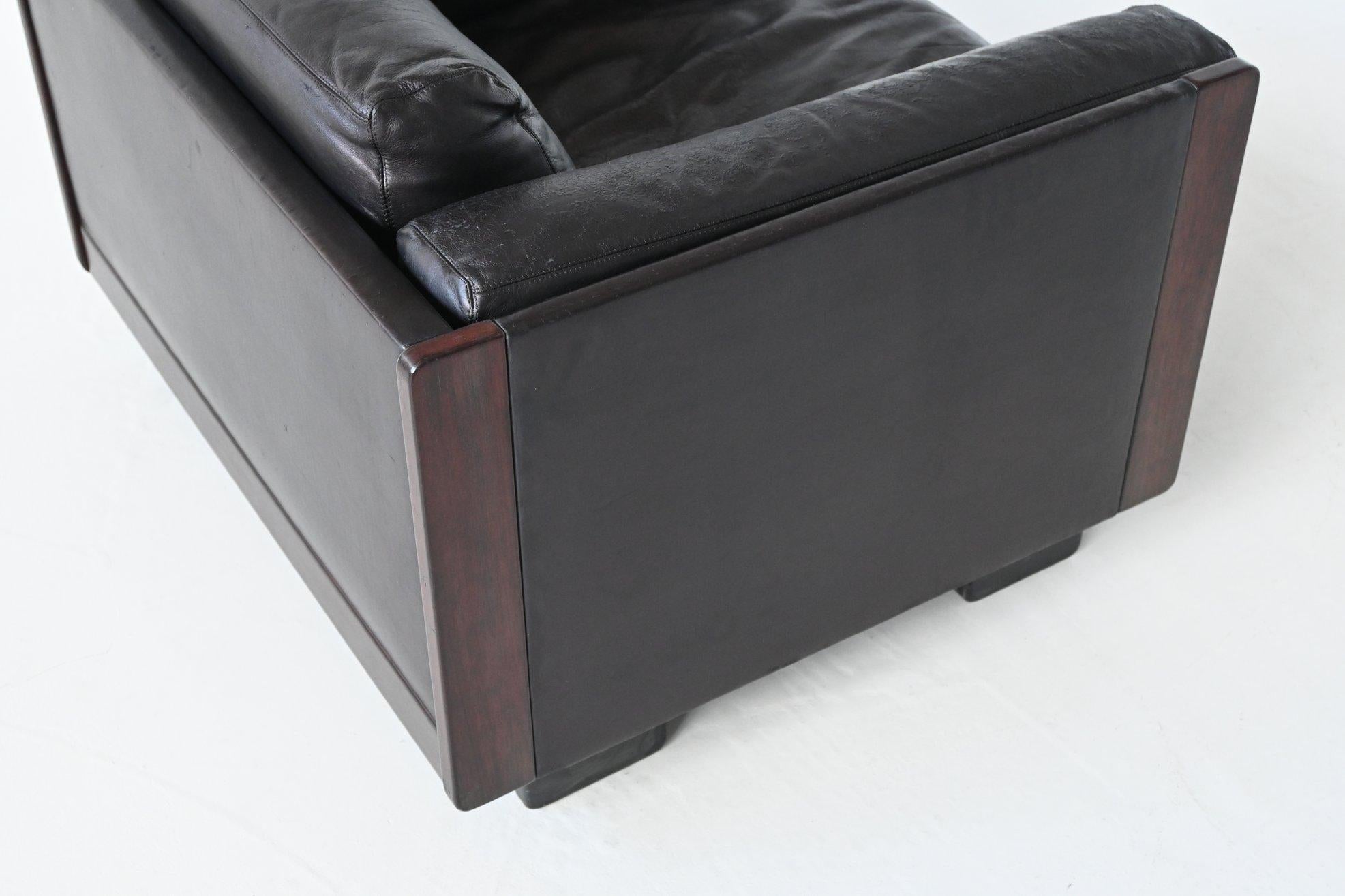 Afra and Tobia Scarpa model 920 lounge chair and table Cassina Italy 1966 8