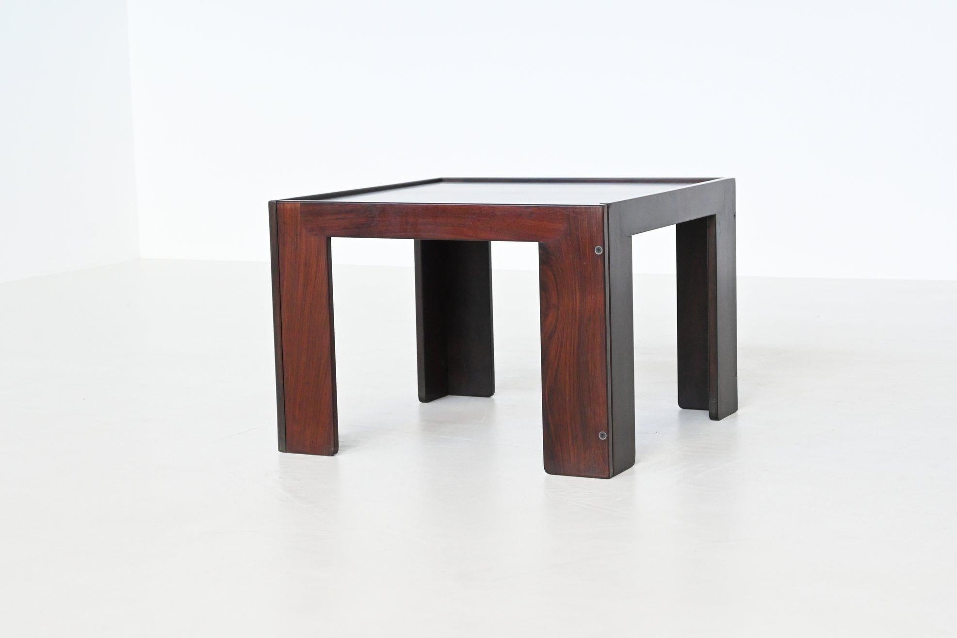Afra and Tobia Scarpa model 920 lounge chair and table Cassina Italy 1966 9