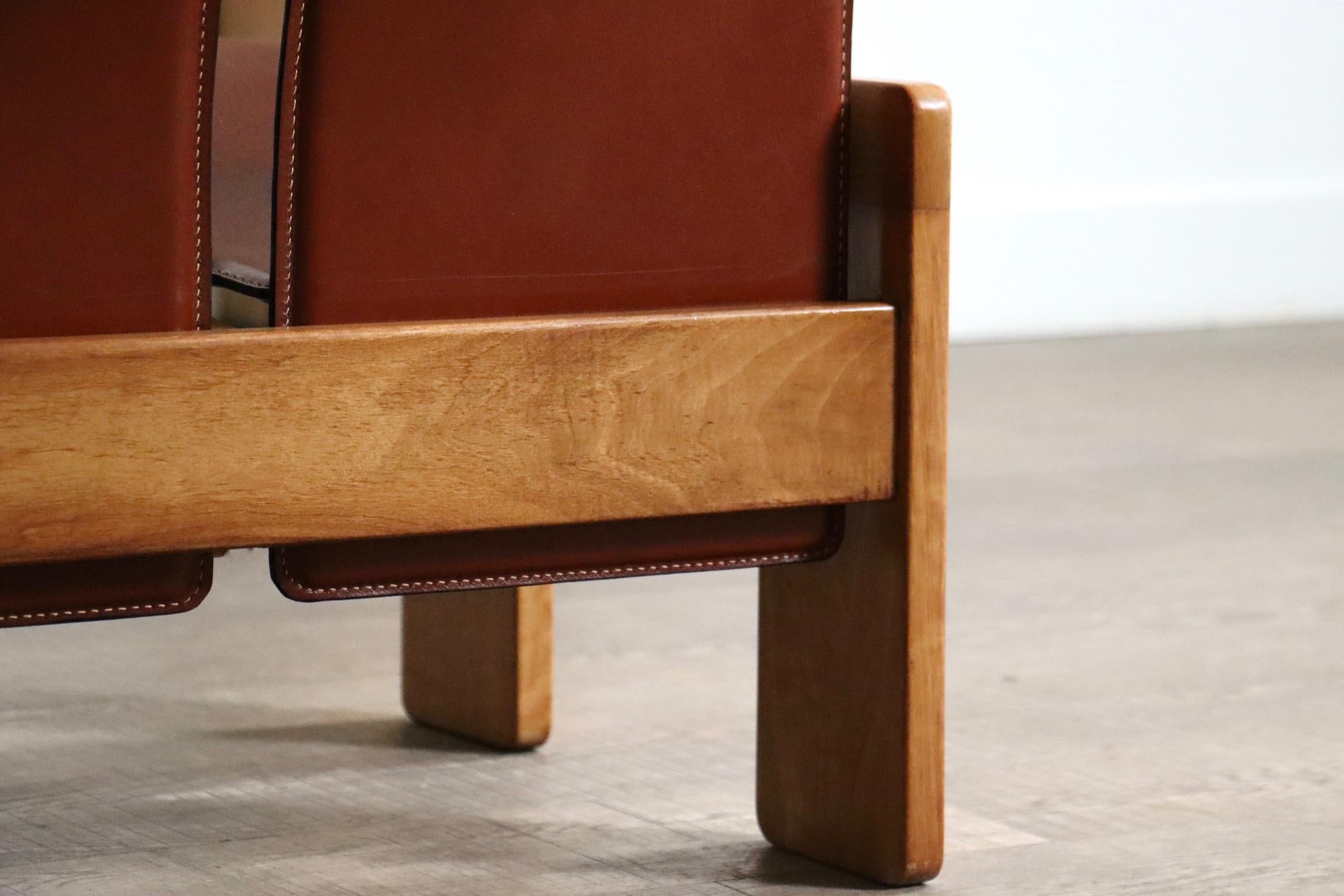 Afra & Tobia Scarpa Model No 925 Fauteuils pour Cassina, Italie, années 1970 en vente 6