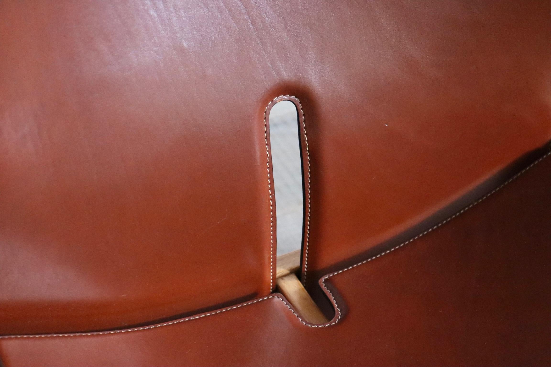 Milieu du XXe siècle Afra & Tobia Scarpa Model No 925 Fauteuils pour Cassina, Italie, années 1970 en vente