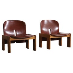 Afra & Tobia Scarpa Model No 925 Fauteuils pour Cassina, Italie, années 1970