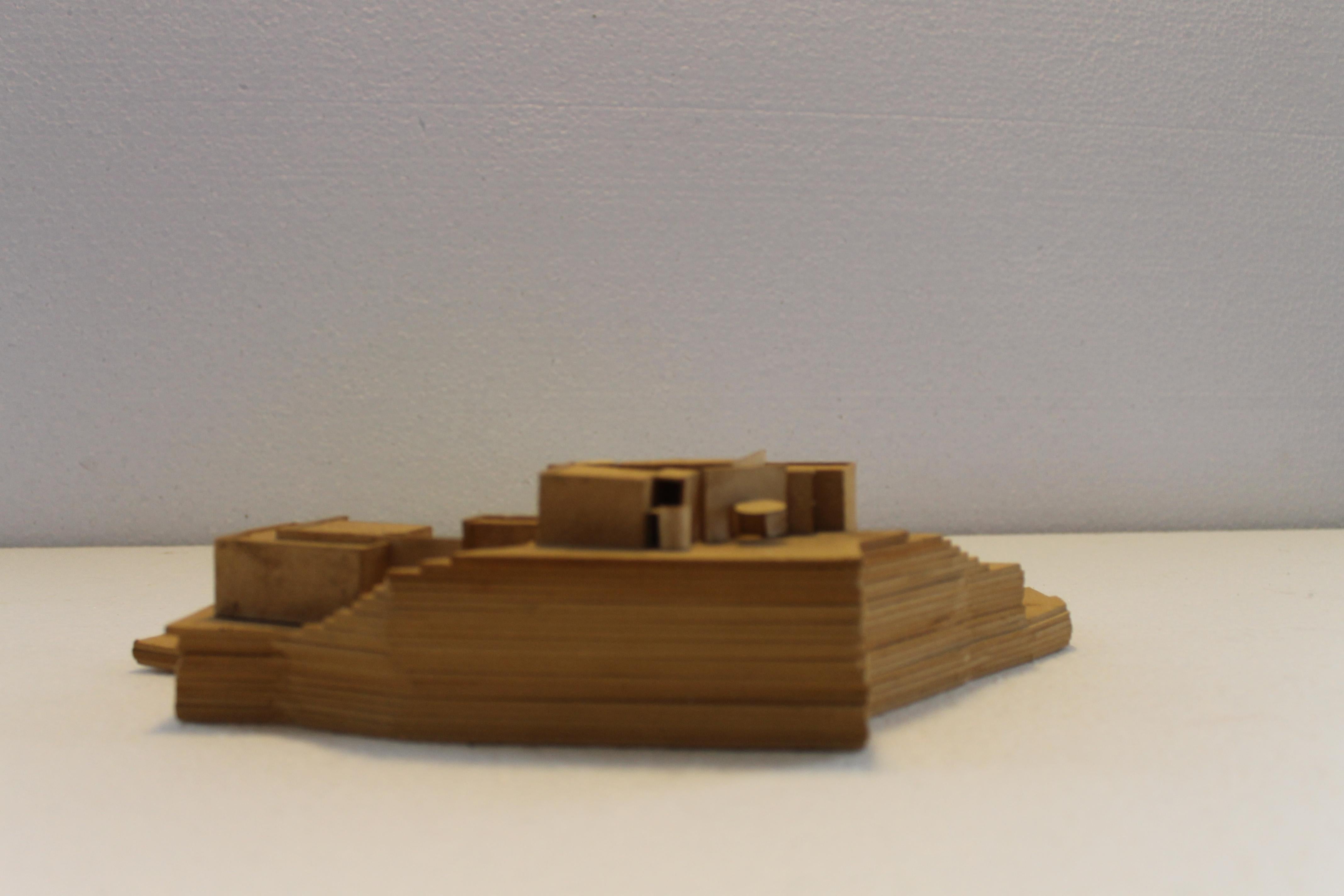 Afra and Tobia Scarpa Model 'Maquette' of Aobadai House, Tokyo 'Japan' 1995 For Sale 3