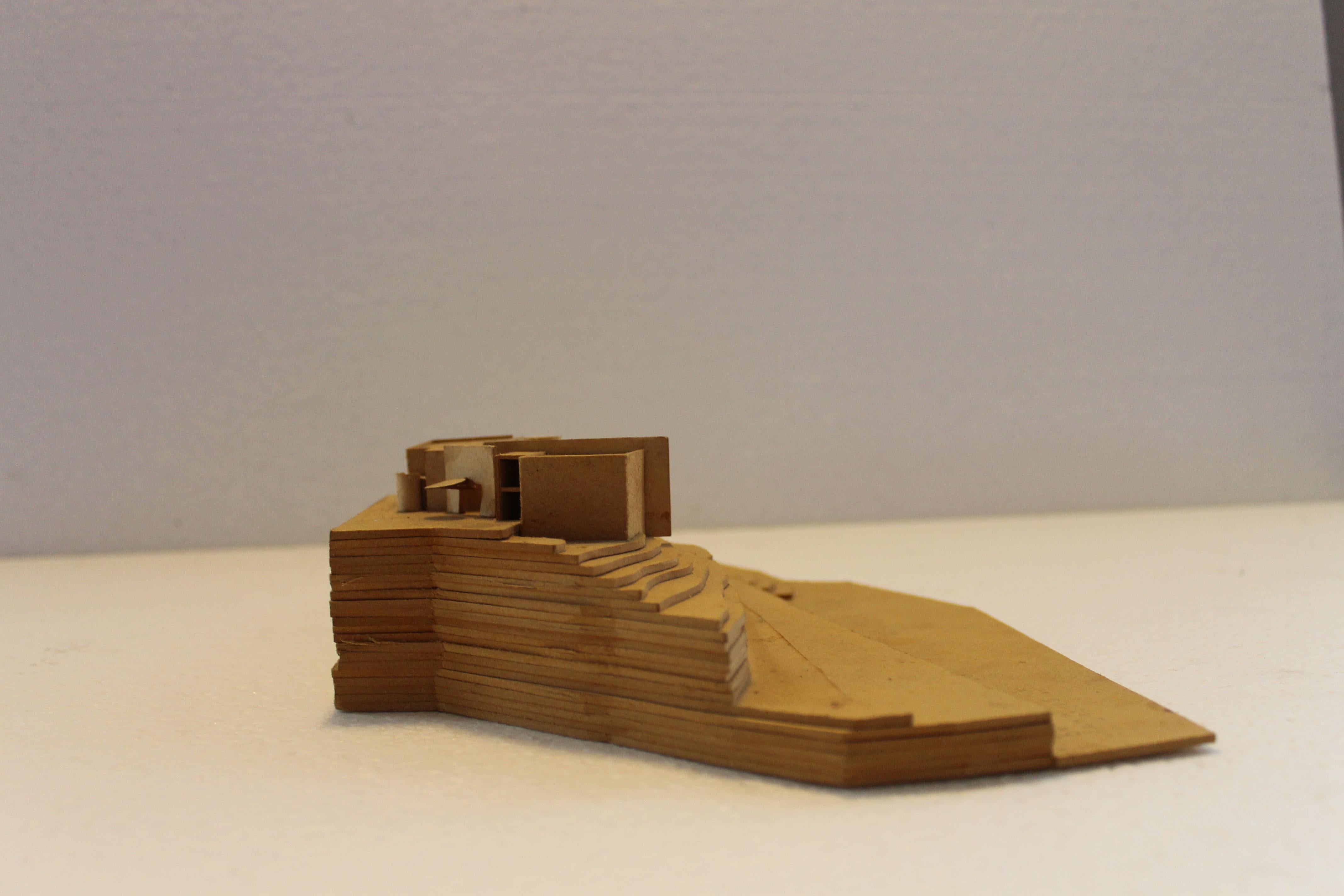 Afra and Tobia Scarpa Model 'Maquette' of Aobadai House, Tokyo 'Japan' 1995 For Sale 6