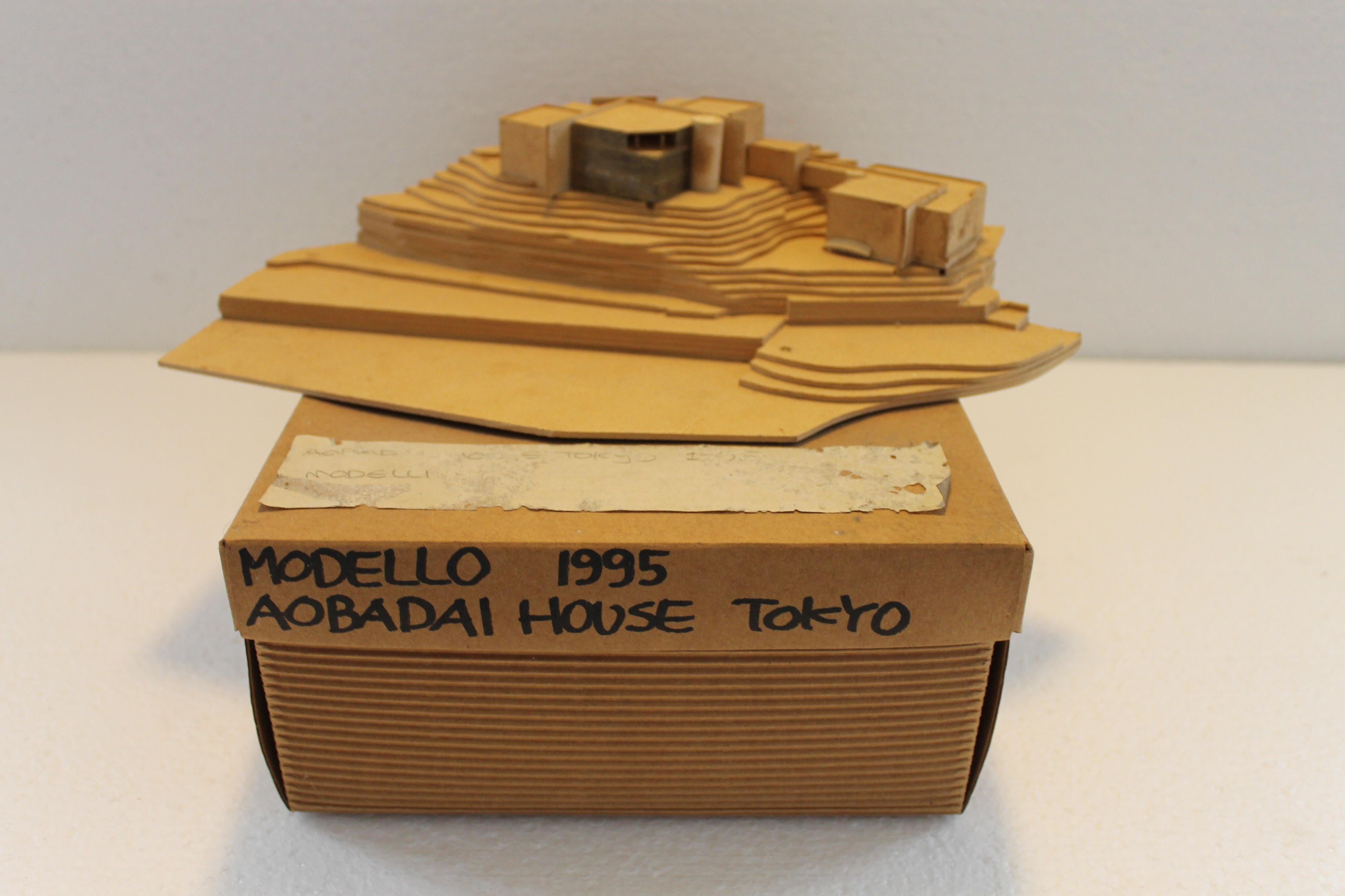 Afra and Tobia Scarpa Model 'Maquette' of Aobadai House, Tokyo 'Japan' 1995 In Good Condition For Sale In Sacile, PN