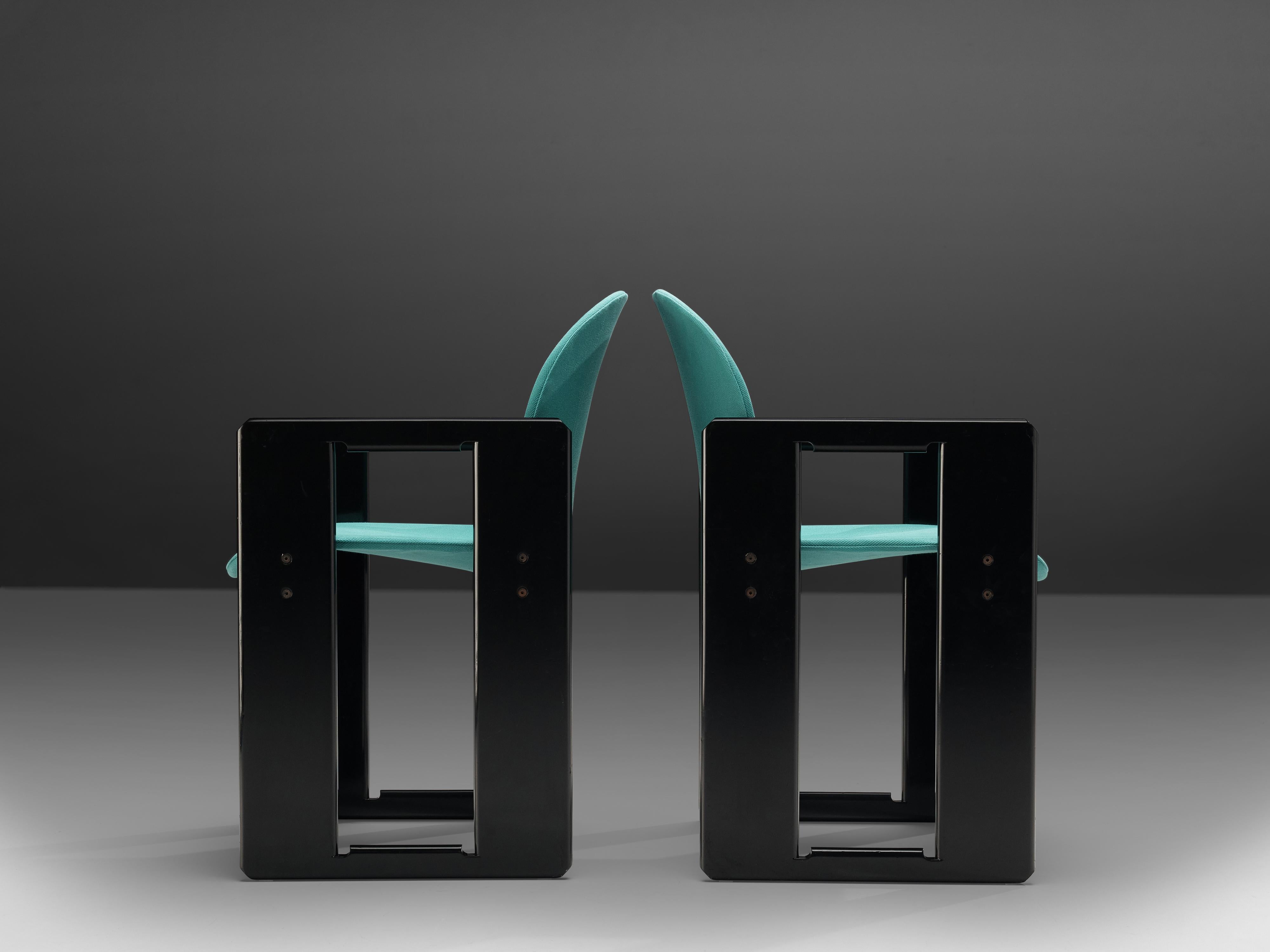 Afra & Tobia Scarpa Pair of ‘Dialogo’ Dining Chairs 1