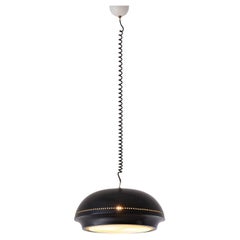Afra and Tobia Scarpa  Pendant lamp in black lacquered metal