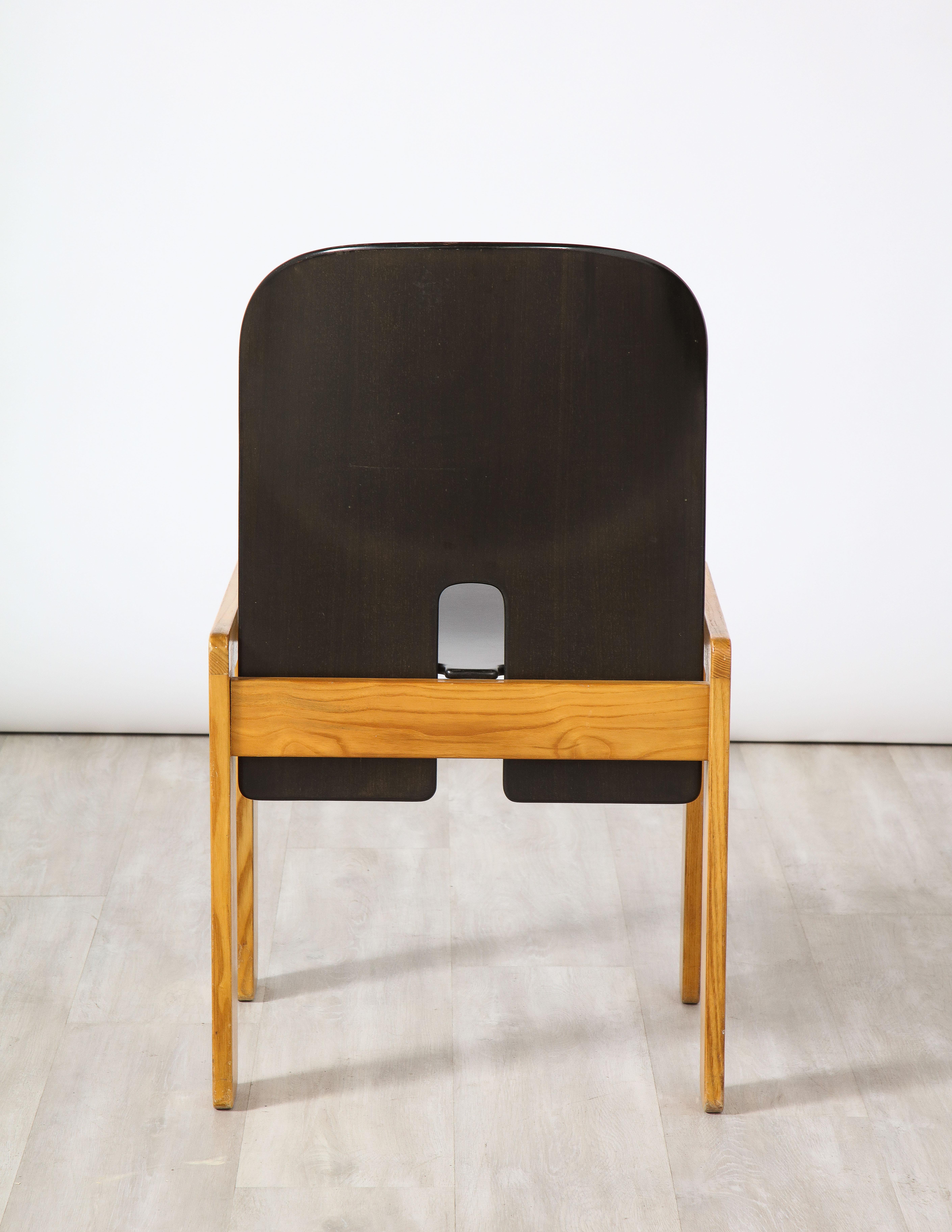Afra and Tobia Scarpa Set of Four ‘121’ Dining Chairs for Cassina, 1965 2