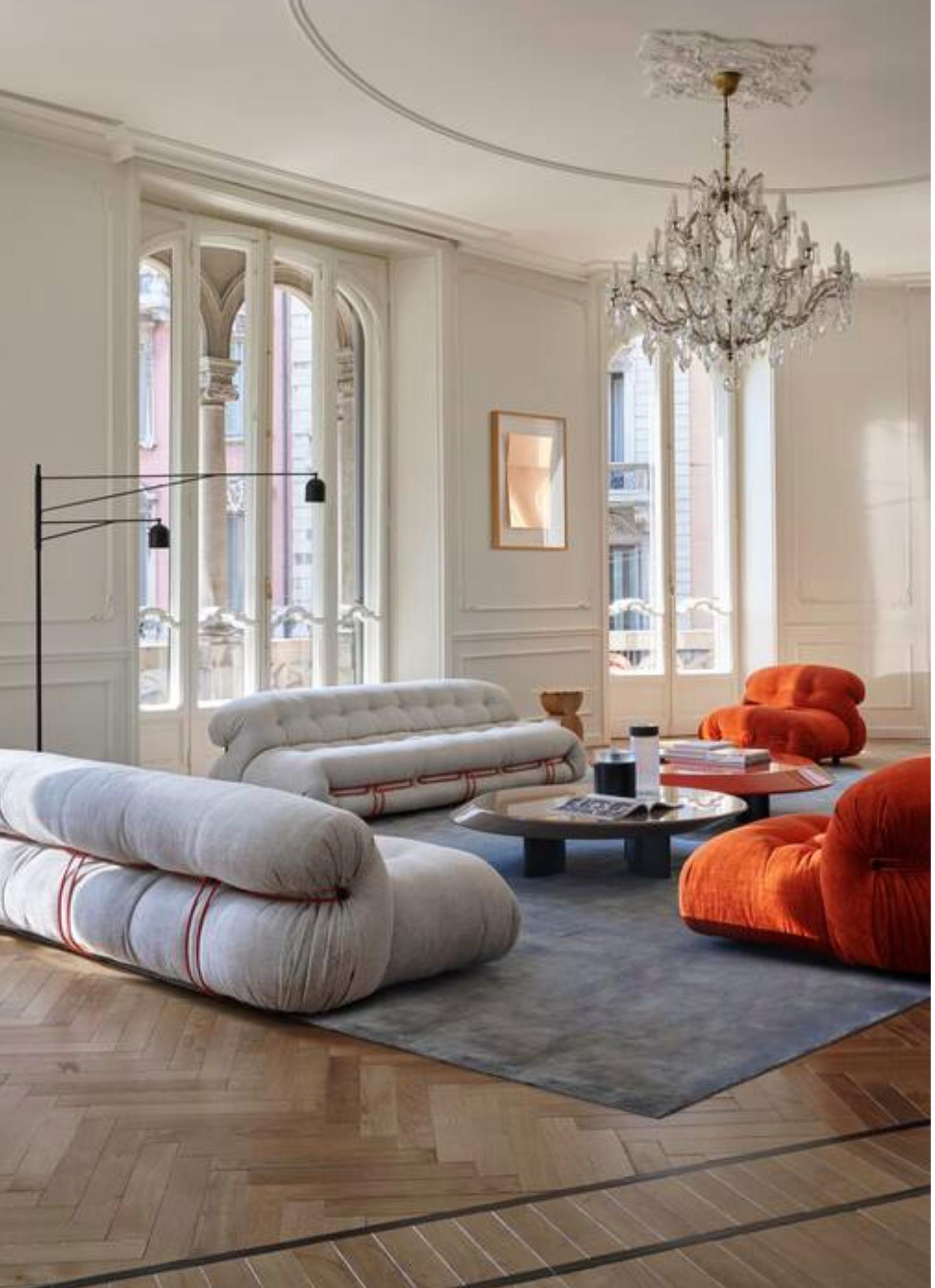 Fauteuil Soriana d'Afra et Tobia Scarpa pour Cassina en vente 12