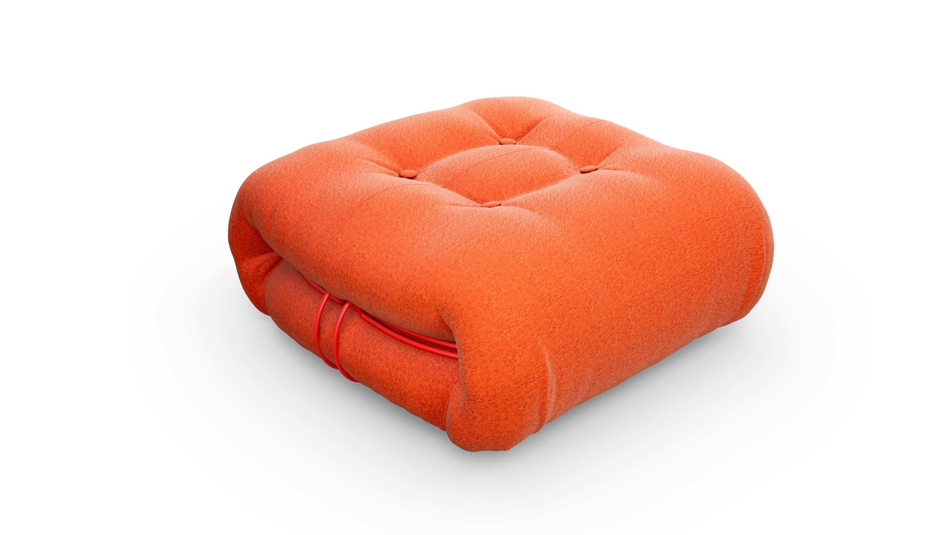 Afra And Tobia Scarpa Soriana Puf For Cassina In New Condition For Sale In Barcelona, Barcelona