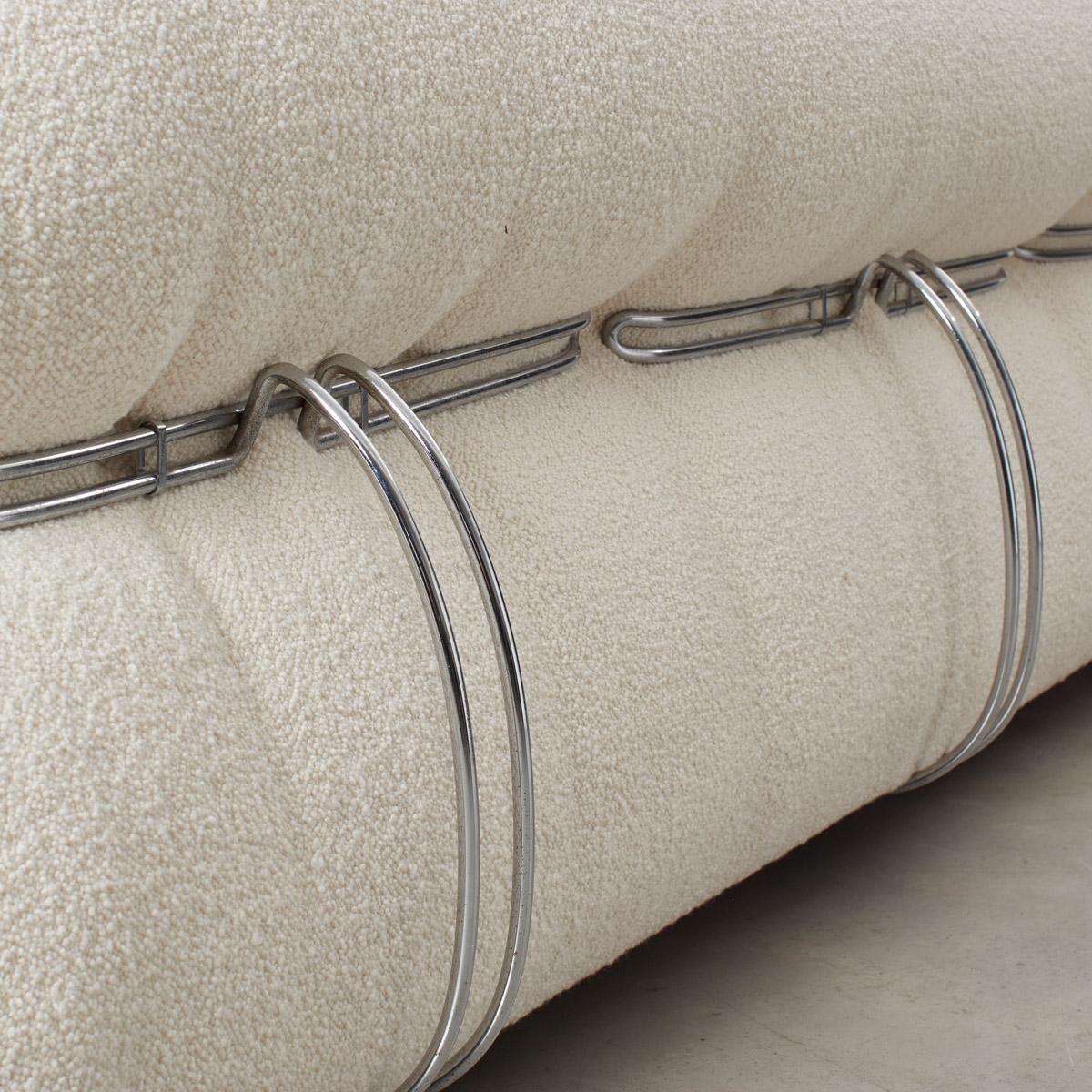 Afra and Tobia Scarpa Soriana sofa for Cassina, Italy 1970s 1