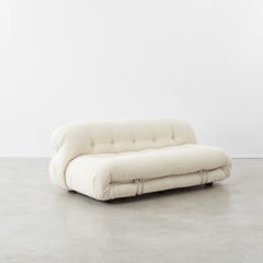 Afra and Tobia Scarpa Soriana Sofa for Cassina, Italy, 1970s