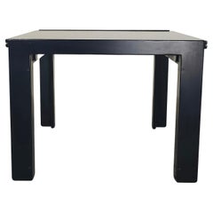 Retro Afra & Tobia Scarpa 778 Extensible Table in Black Ashwood by Cassina 1960s