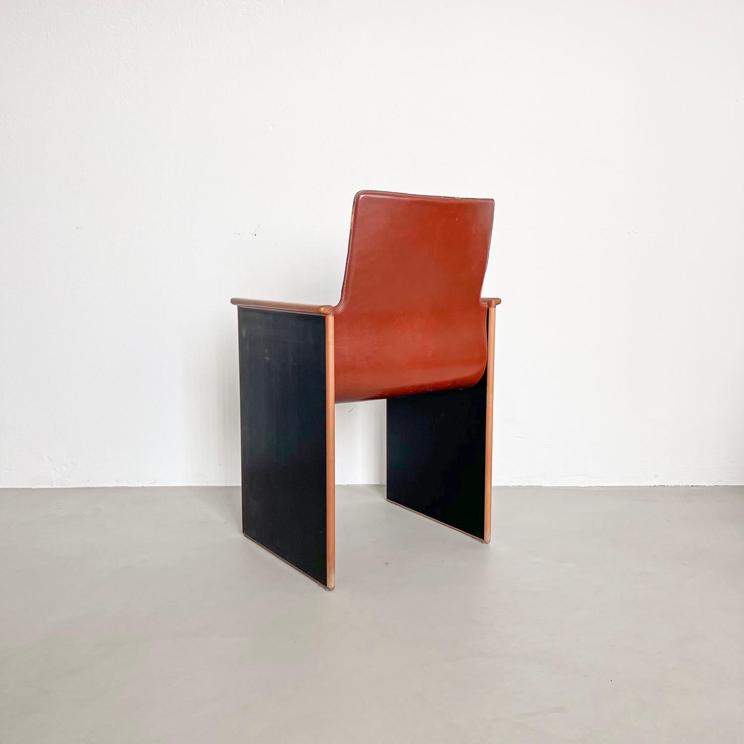 Late 20th Century Afra and Tobia Scarpa, Stildomus Segesto dining chairs, set of four For Sale