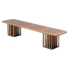 Afra e Tobia Scarpa Artona Bench Table Maxalto Italy 1975