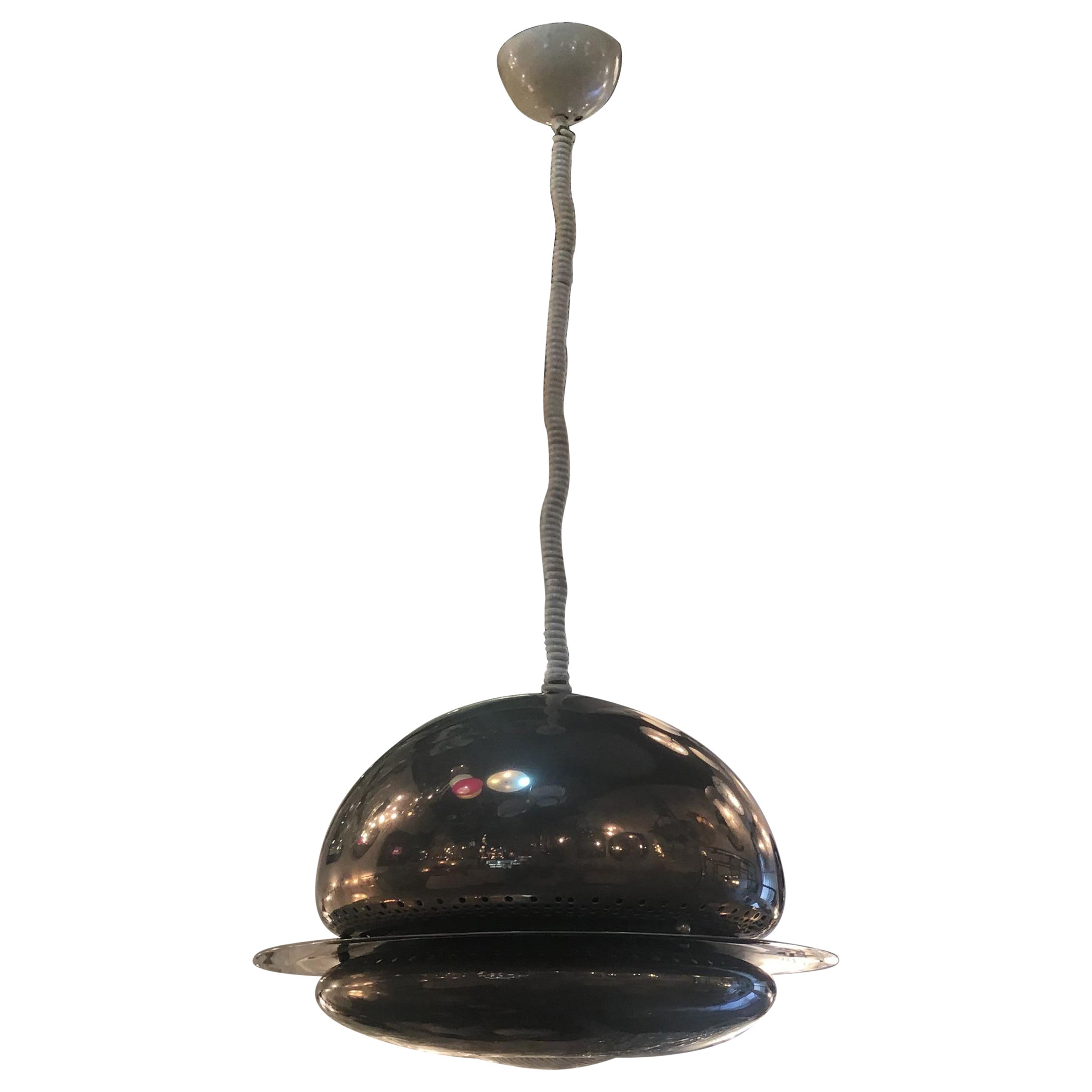 Afra y Tobia Scarpa 'Flos' Metal Cromo Vidrio 1960 Italia