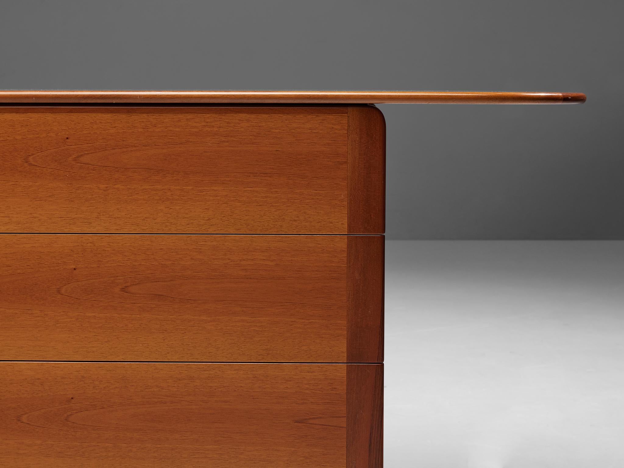 Mid-Century Modern Afra & Tobia Scarpa for Molteni Chest of Drawers ‘Mid’ in Walnut