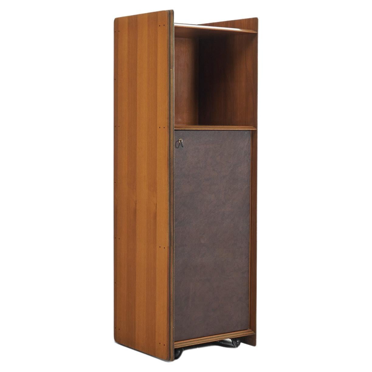 Afra E Tobia Scarpa High Artona Cabinet Maxalto Italy 1975