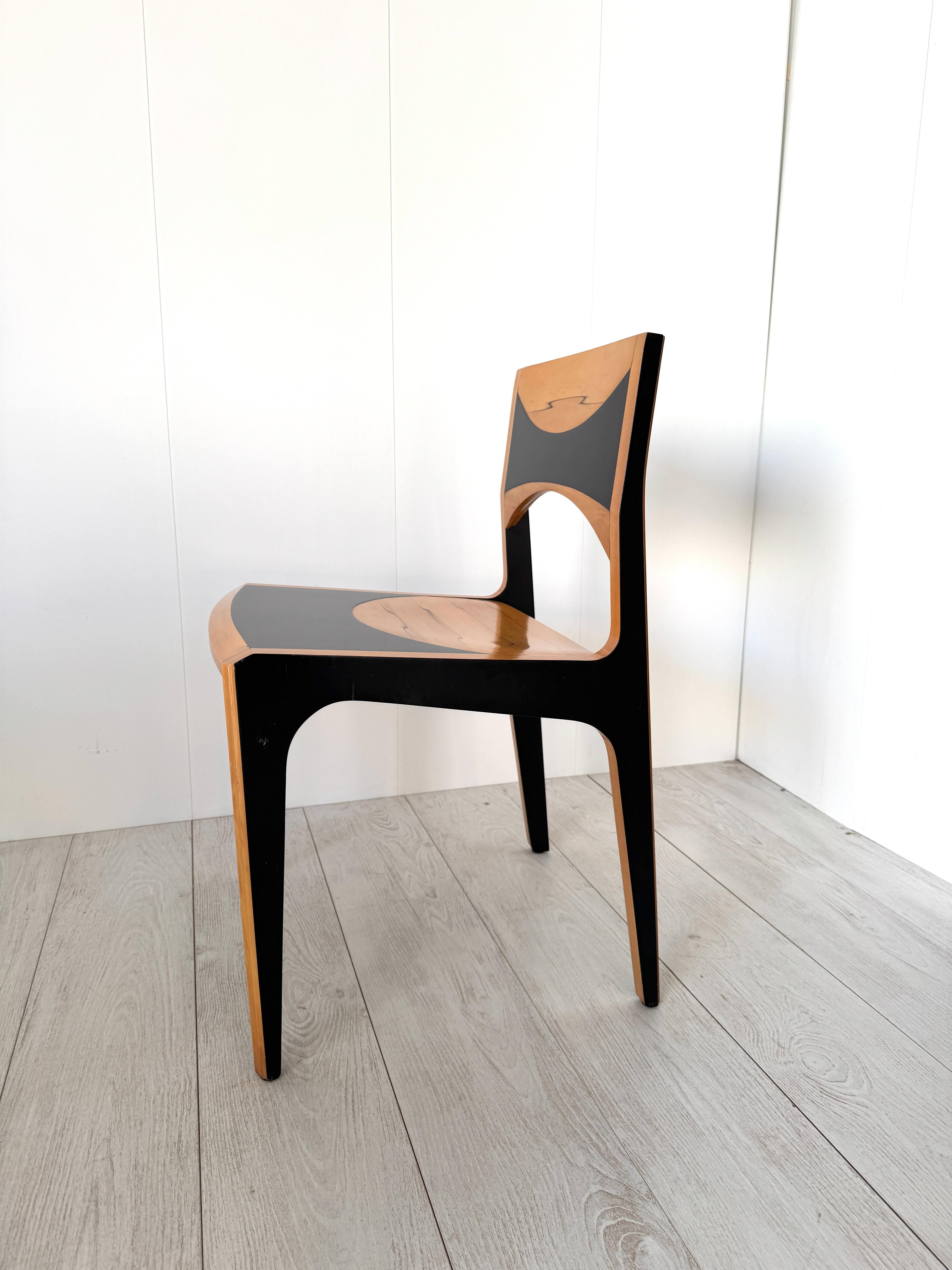Afra und Tobia Scarpa, Sechs Stühle mod. Damasco, Prod. MaxAlto 70s im Zustand „Gut“ im Angebot in Rivoli, IT