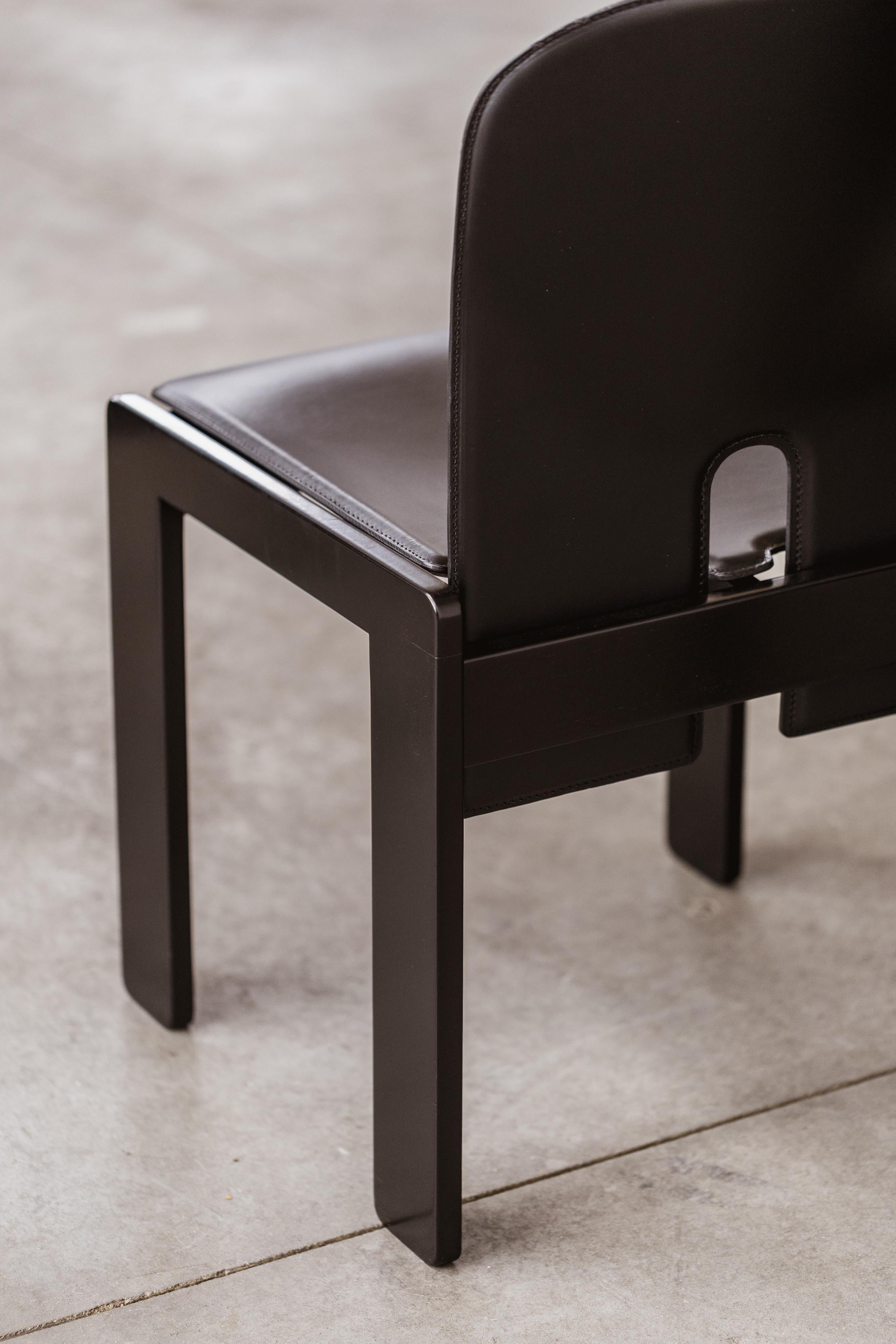 Pelle Sedie Afra & Tobia Scarpa 