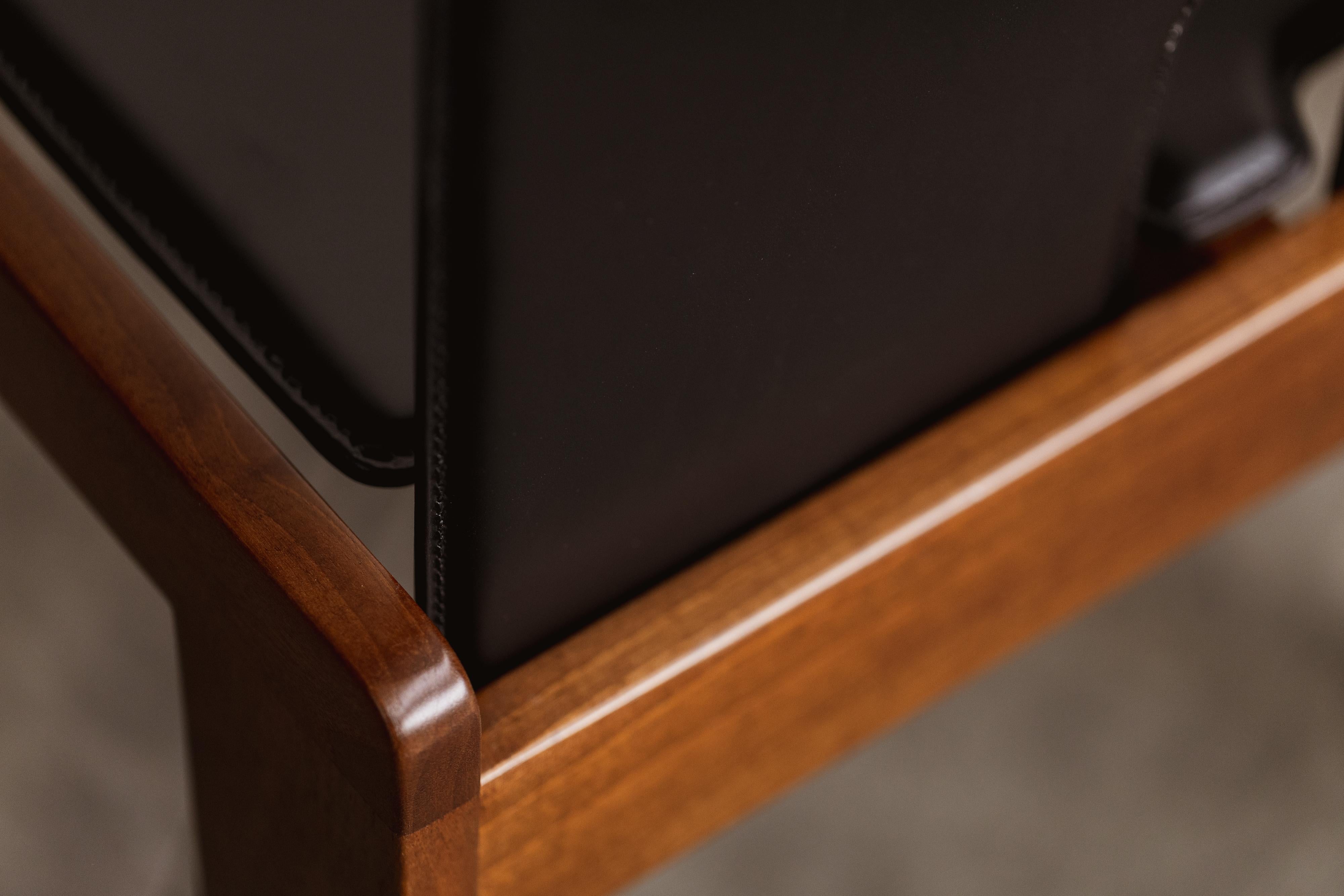 Esszimmerstühle „121“ von Afra & Tobia Scarpa für Cassina, 1965, 4er-Set im Angebot 3