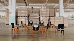 Afra & Tobia Scarpa "121" Dining Chairs for Cassina, 1968, Set of 10