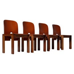 Afra & Tobia Scarpa ‘121’ Dining Chairs, Set of 4