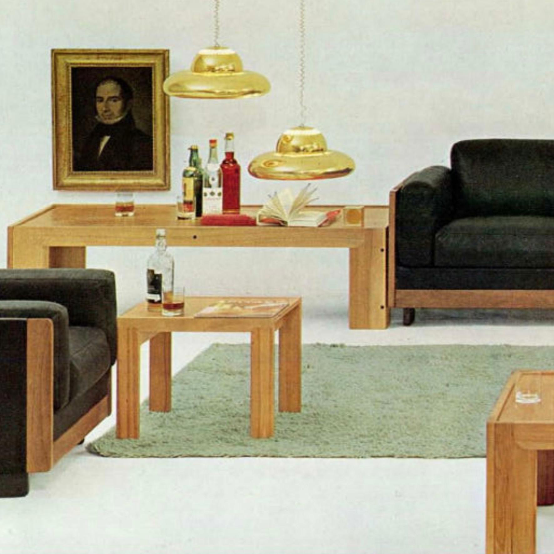 Afra & Tobia Scarpa, 777, Nesting Tables, Cassina, 1967 For Sale 2