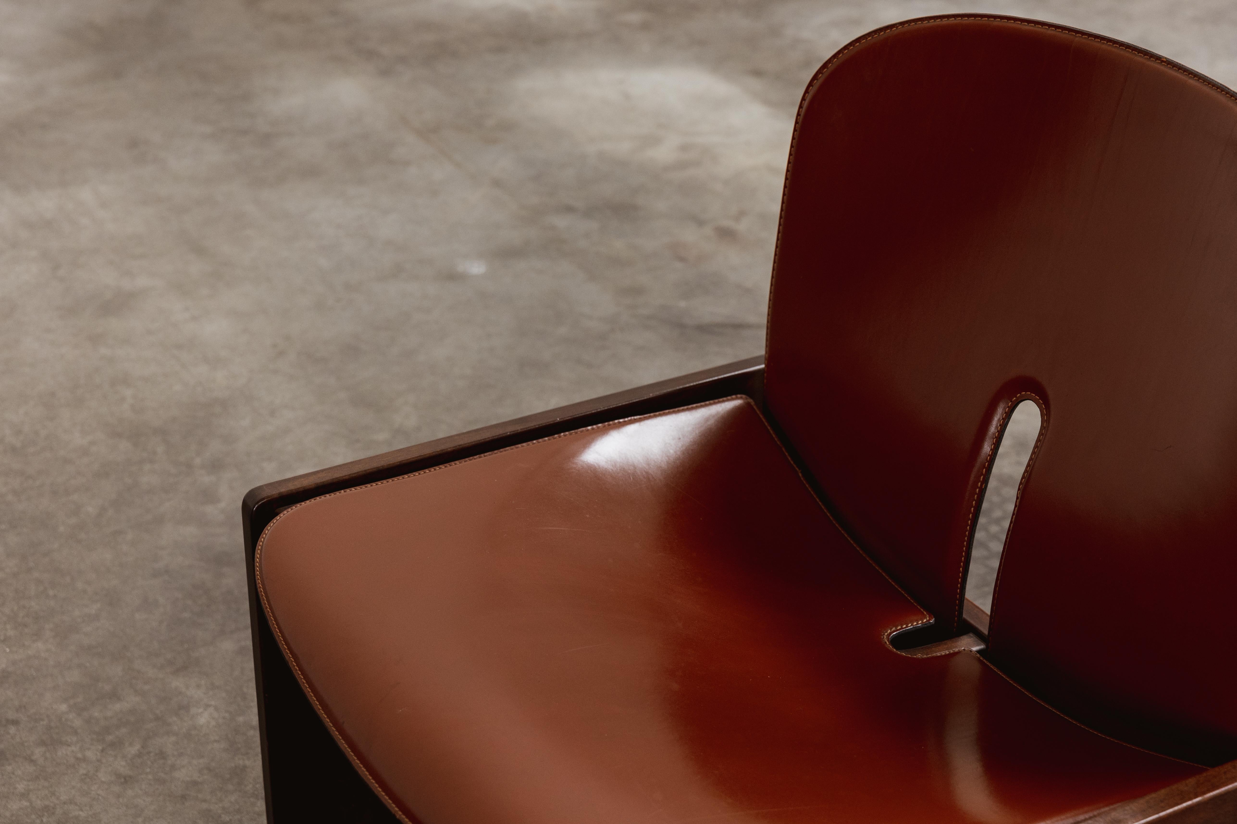 Easy Chair „925“ von Afra & Tobia Scarpa für Cassina, 1966 (Mitte des 20. Jahrhunderts) im Angebot